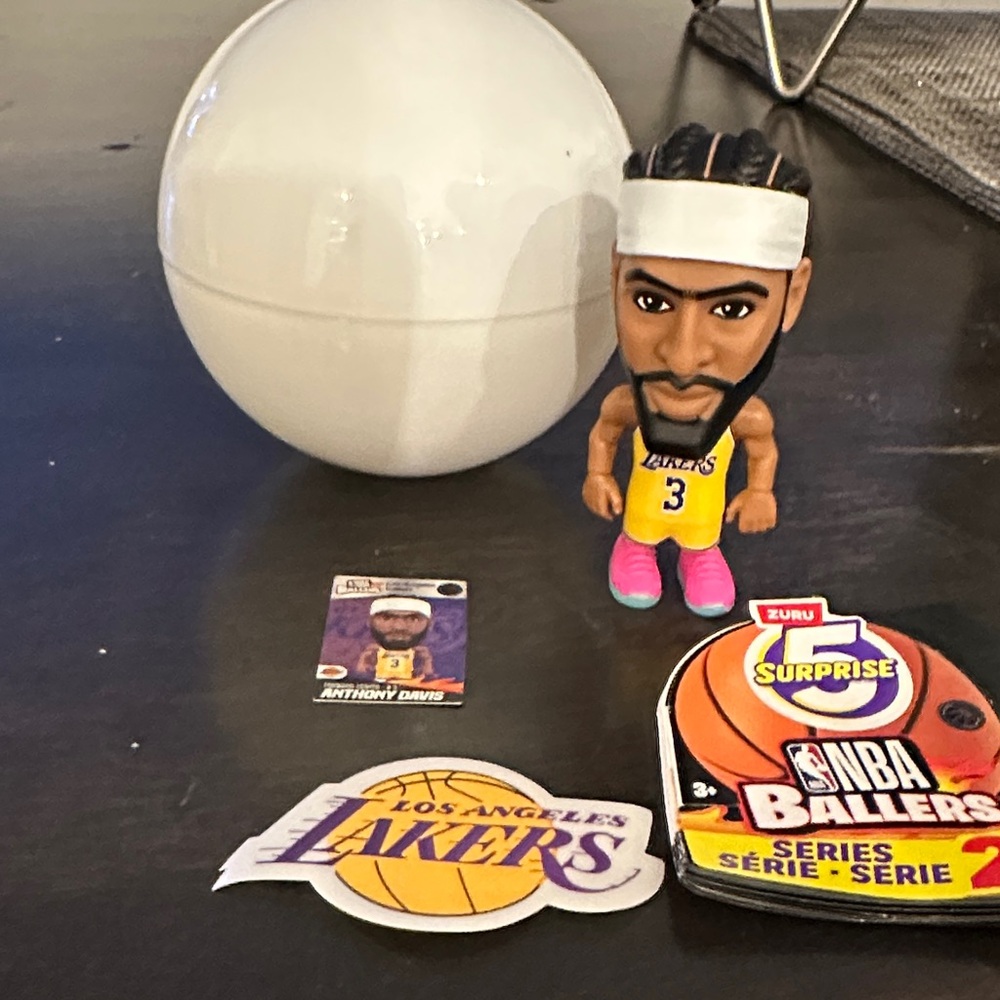 NBA Ballers Anthony Davis Action Figure with Pink Shoes
